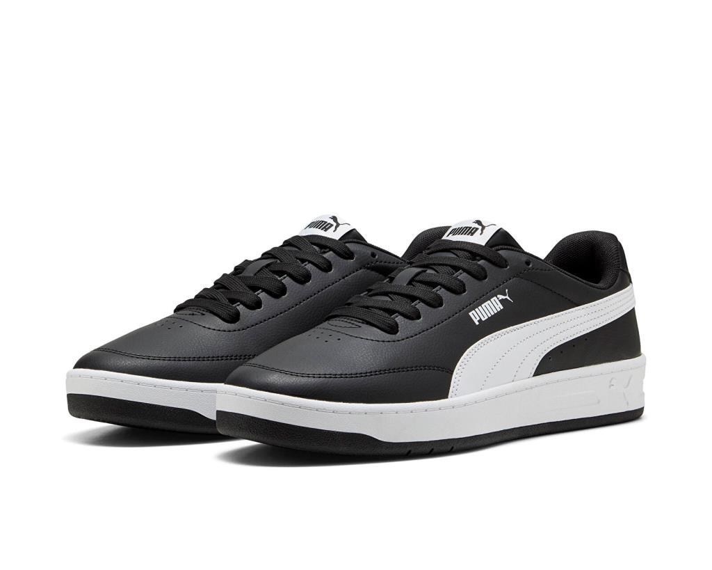 Puma Court Classic Clean 402223 01 Siyah-Beyaz Erkek Sneakers