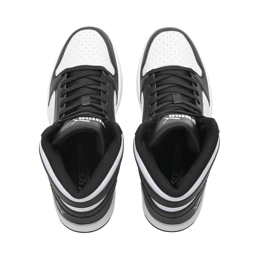 Puma Rebound LayUp SL 369573 01 Siyah-Beyaz Unisex Sneakers