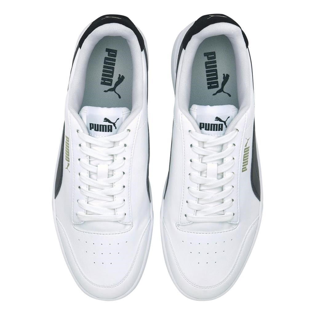 Puma Shuffle 309668 03 Beyaz-Siyah Unisex Sneakers