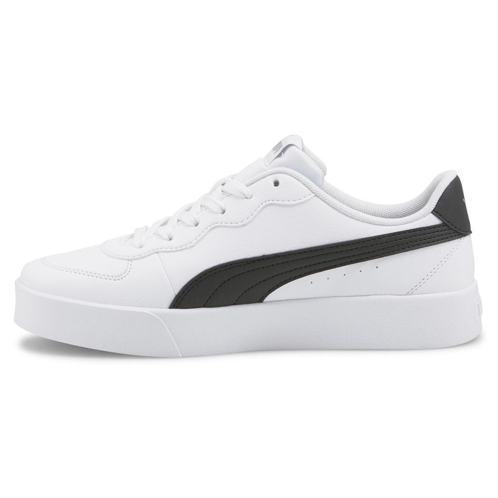 Puma Skye Clean 380147 04 Beyaz-Siyah Unisex Sneakers