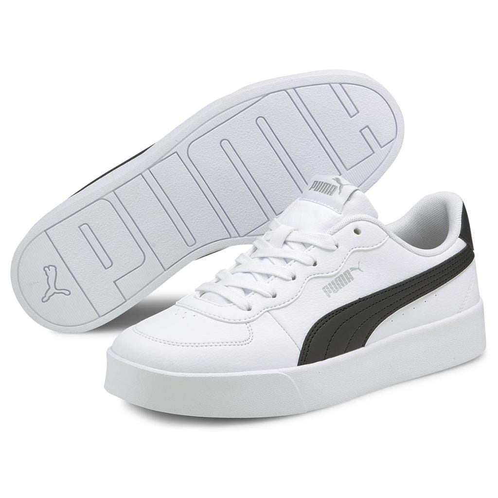 Puma Skye Clean 380147 04 Beyaz-Siyah Unisex Sneakers
