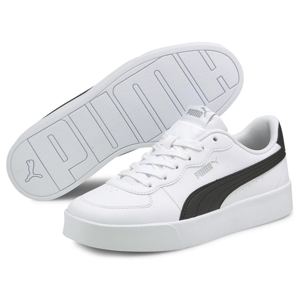 Puma Skye Clean 380147 04 Beyaz-Siyah Unisex Sneakers