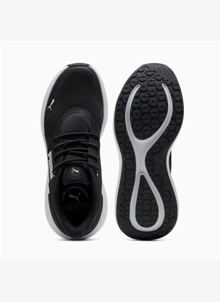 Puma Softride Exo Shift 311723 01 Siyah-Beyaz Unisex Sneakers