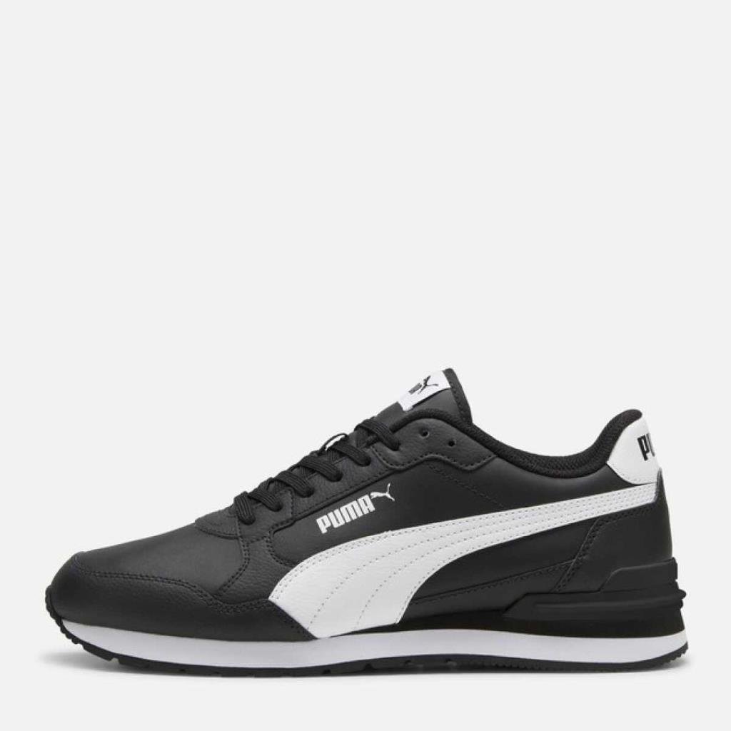 Puma St Runner v4 L 399068 01 Siyah-Beyaz Unisex Sneakers