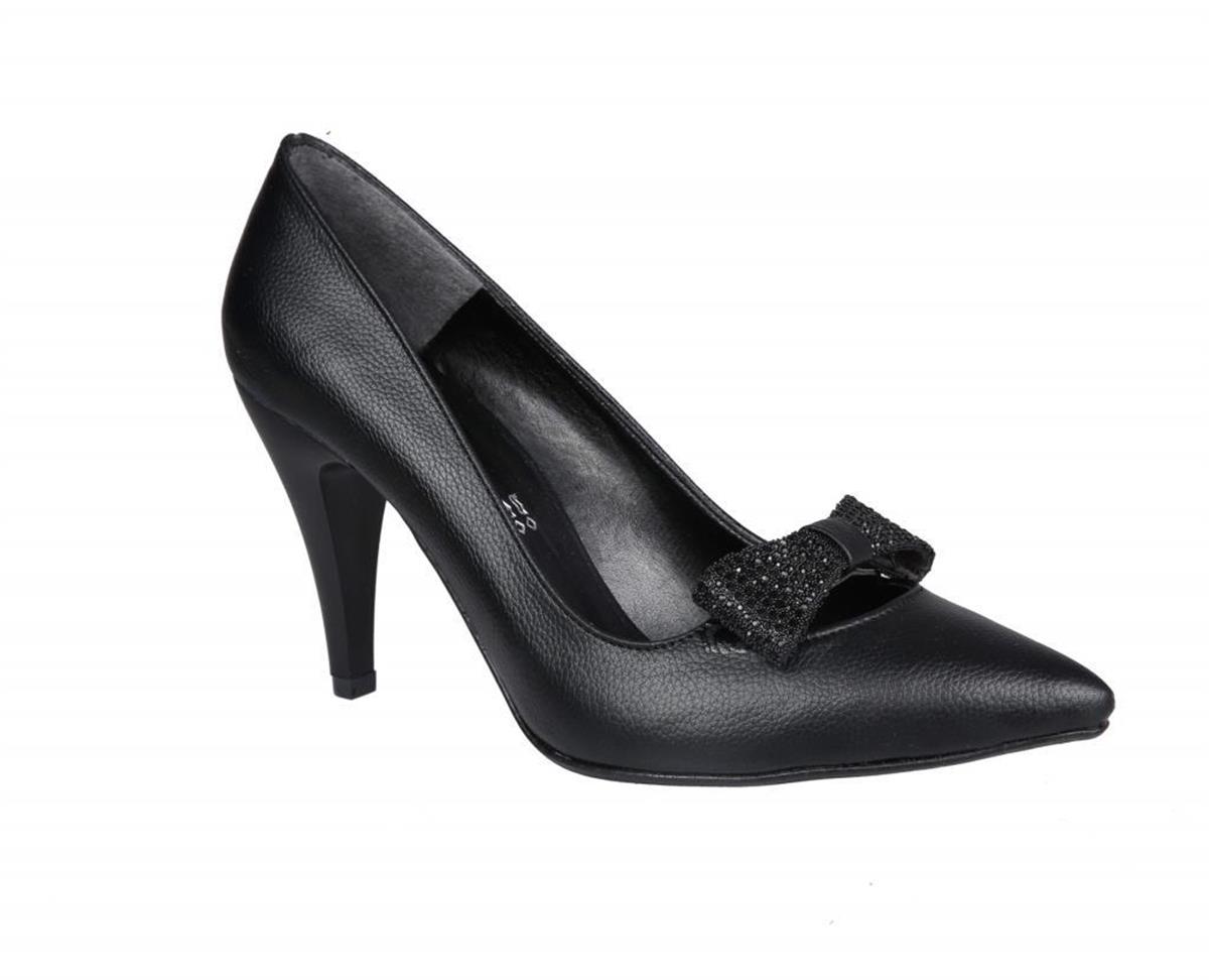 PUNTO 667903 Siyah Kadın Stiletto