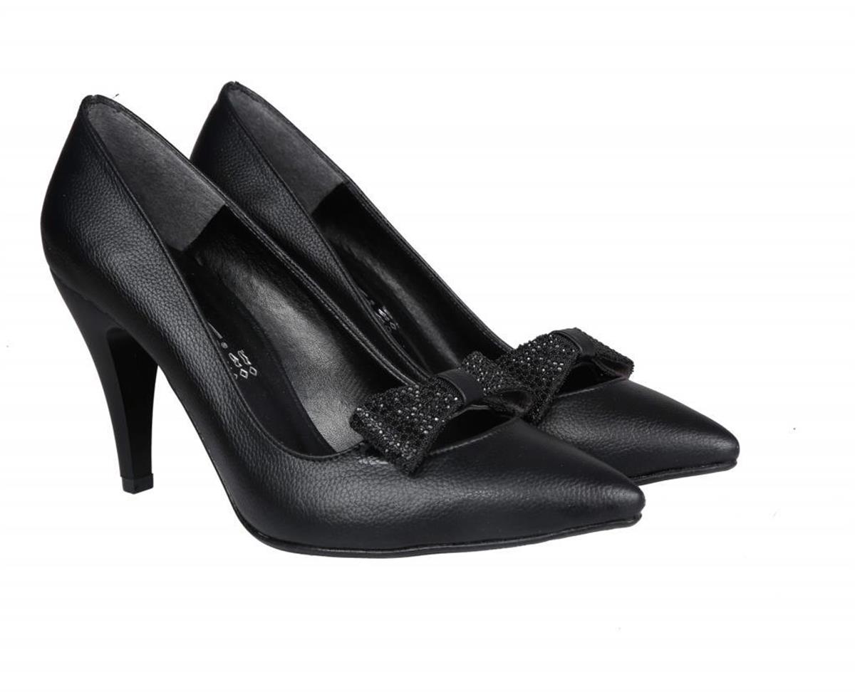 PUNTO 667903 Siyah Kadın Stiletto