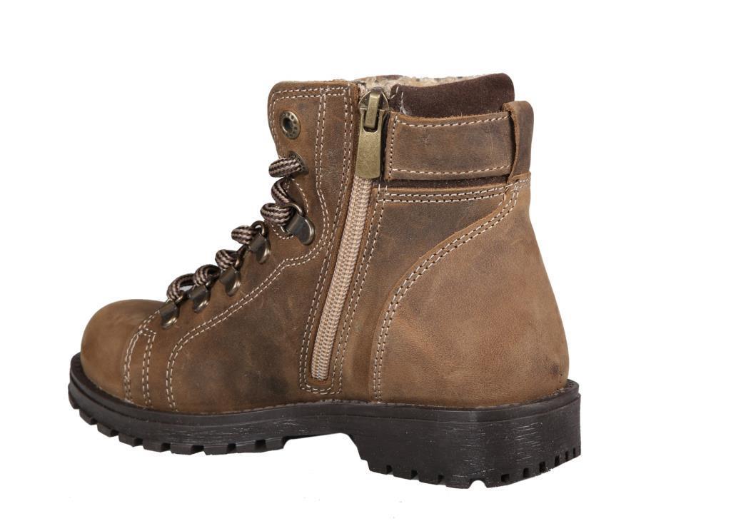 RAKER 8028 Saf Deri (36-39 Arası) Kum Unisex Bot
