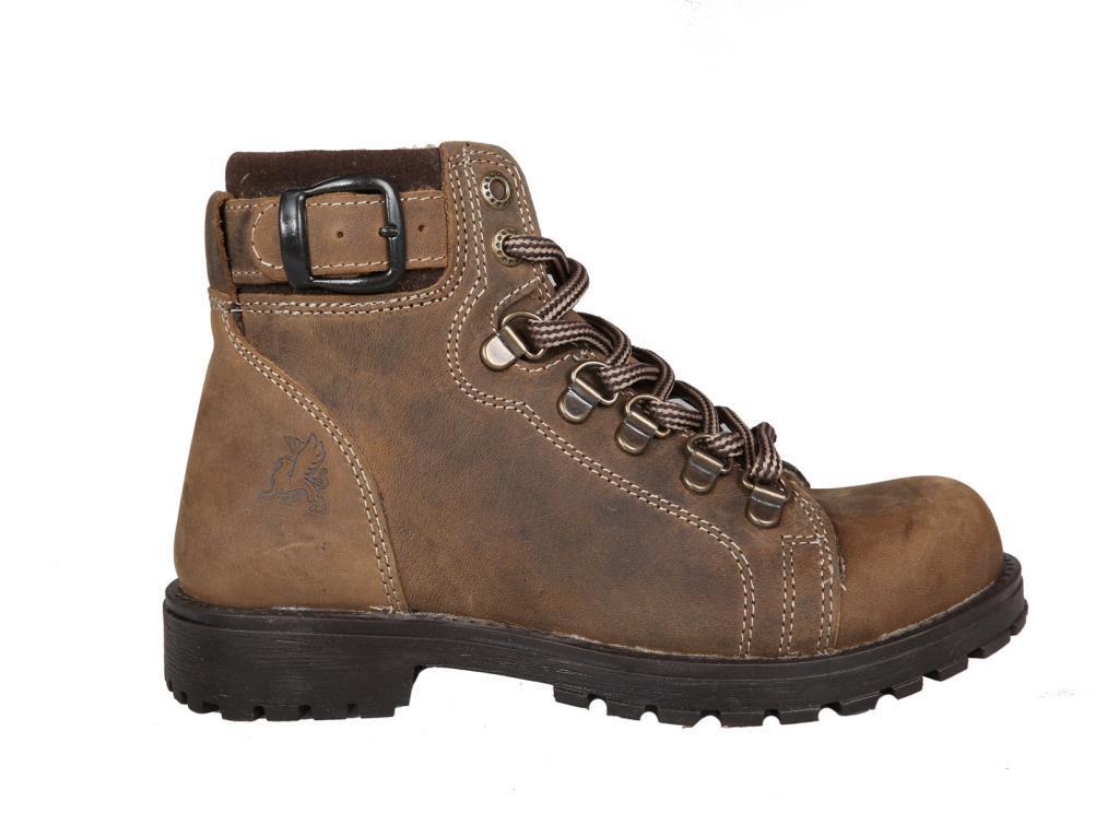 RAKER 8028 Saf Deri (36-39 Arası) Kum Unisex Bot