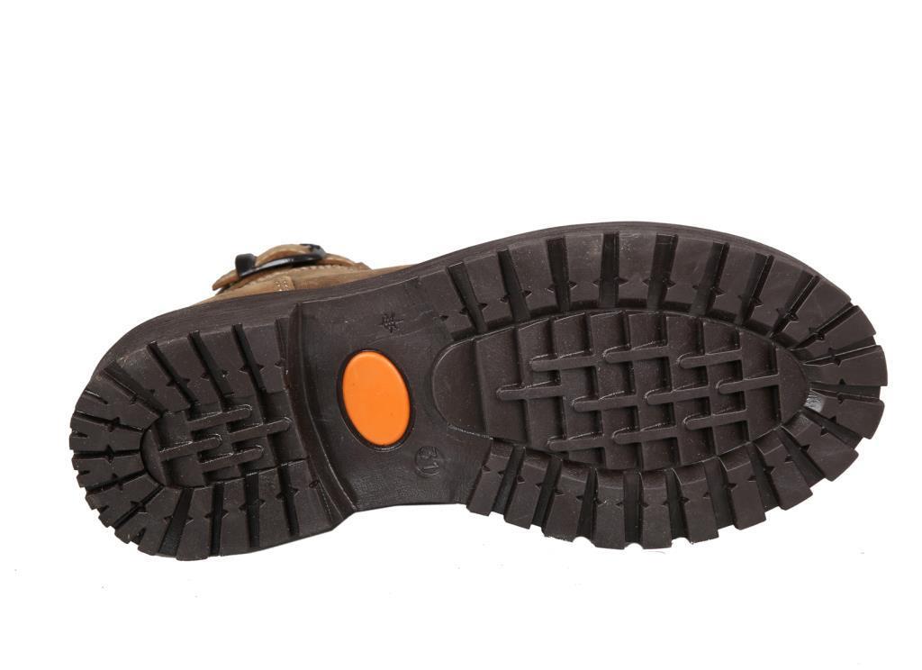 RAKER 8028 Saf Deri (36-39 Arası) Kum Unisex Bot
