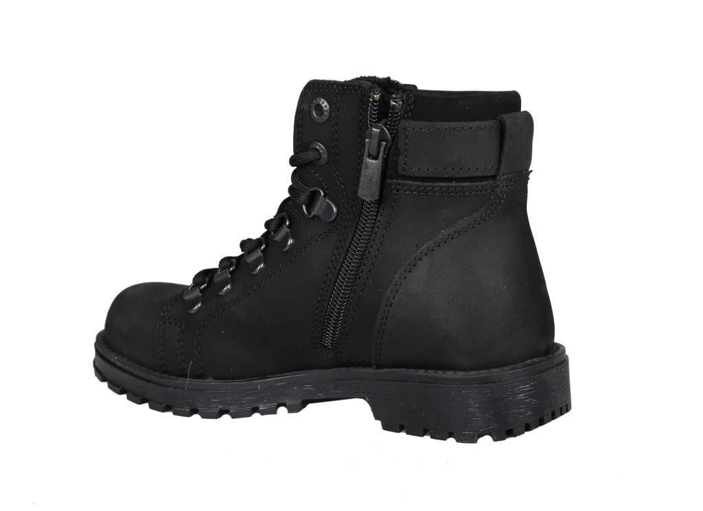 RAKER 8028 Saf Deri (36-39 Arası) Siyah Nubuk Unisex Bot