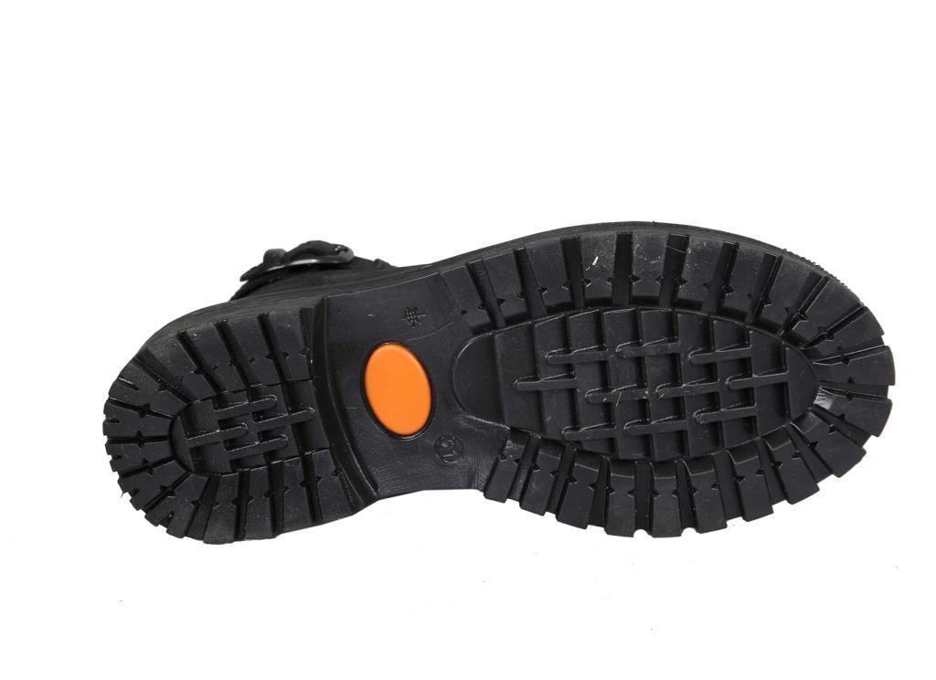RAKER 8028 Saf Deri (36-39 Arası) Siyah Nubuk Unisex Bot