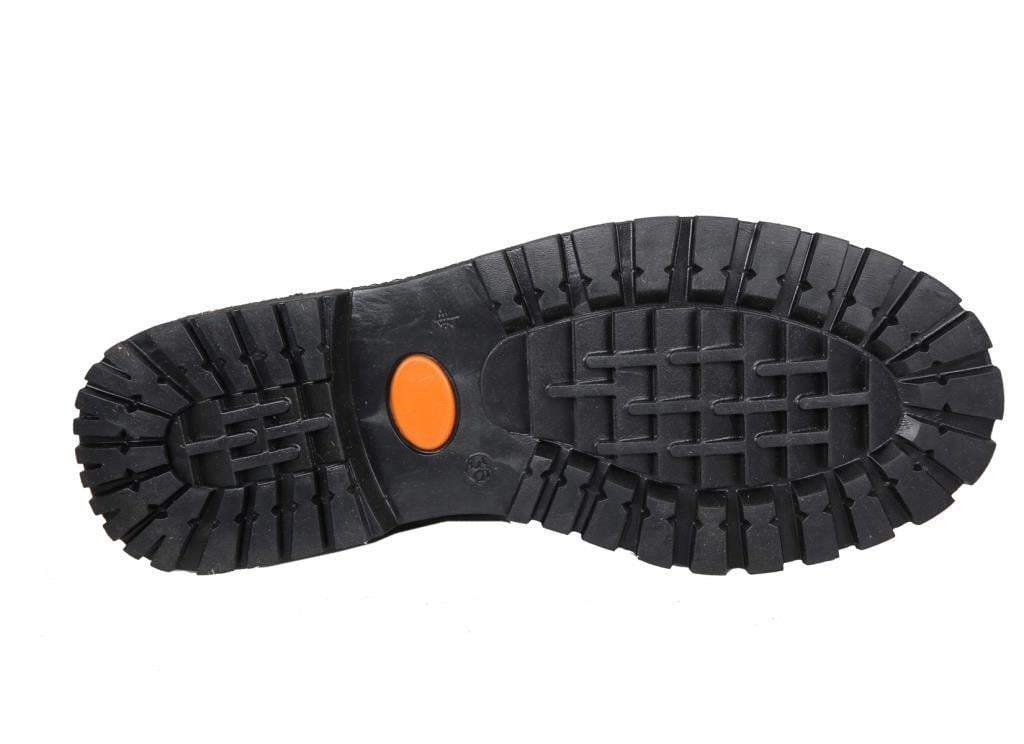 RAKER 8028 Saf Deri (36-39 Arası) Siyah Unisex Bot