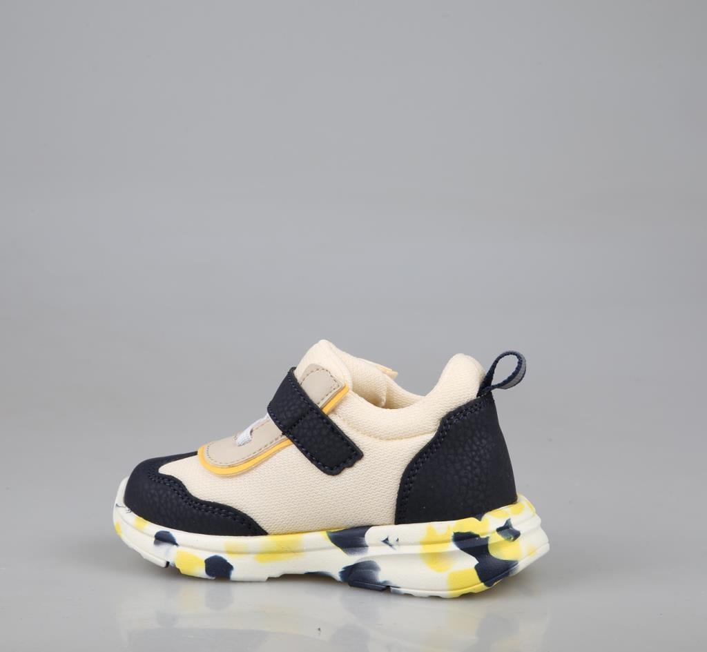 Şirin Bebe 251-2 Lacivert Sarı Çocuk Sneakers
