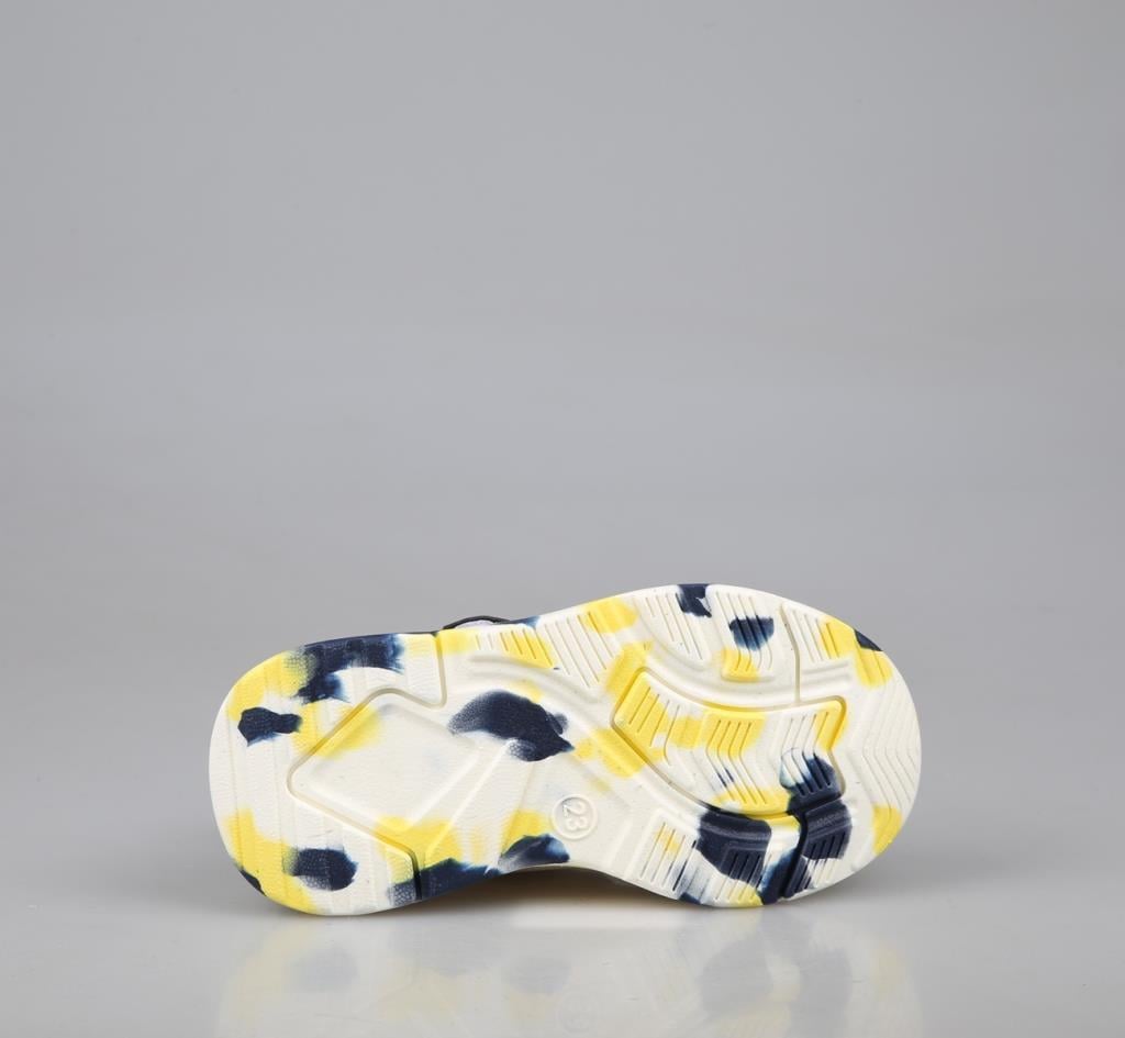 Şirin Bebe 251-2 Lacivert Sarı Çocuk Sneakers