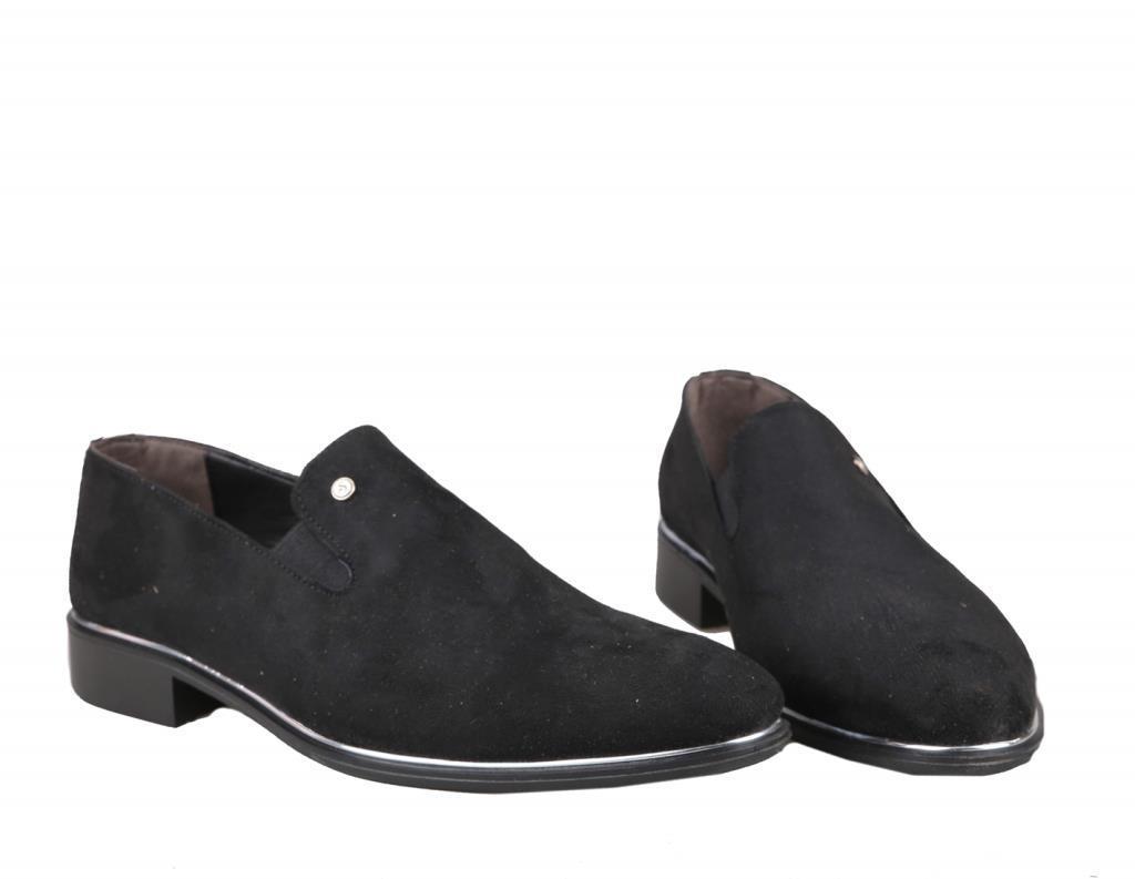 Tamboga 560-1 Siyah Suet Erkek Kundura