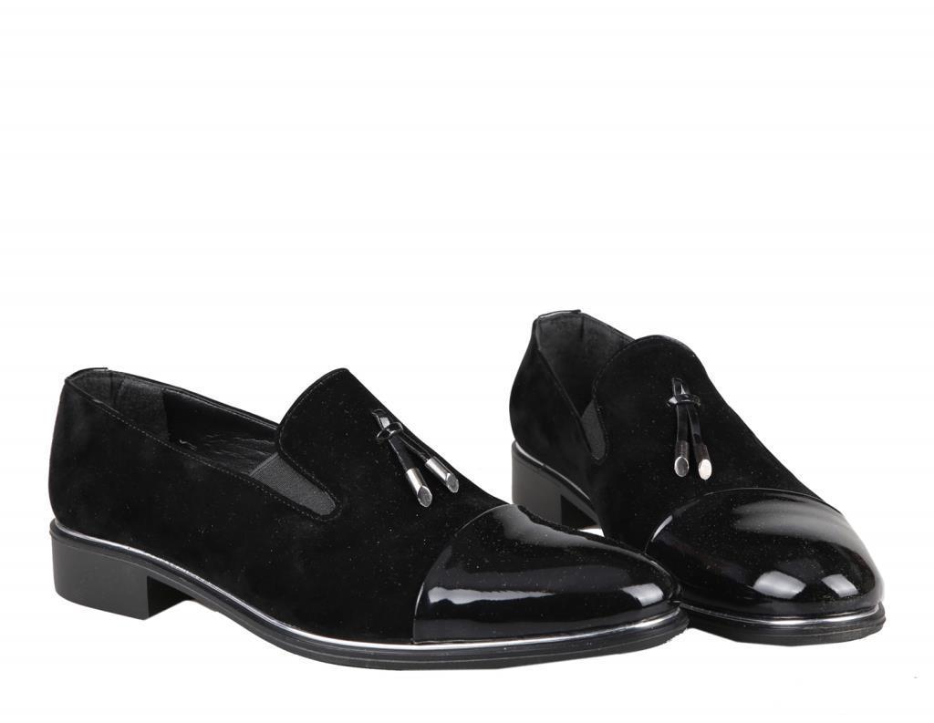 Tamboga 563 Siyah Suet Erkek Kundura