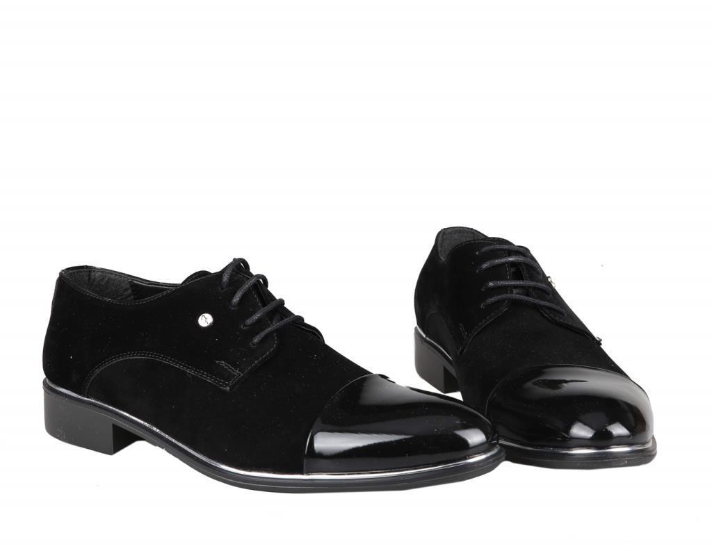 Tamboga 573-1 Siyah Suet Erkek Kundura