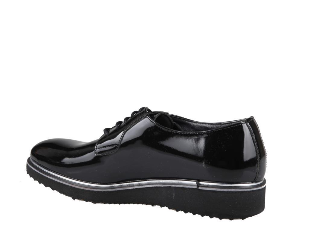 Tamboga 604 Siyah Rugan Erkek Kundura