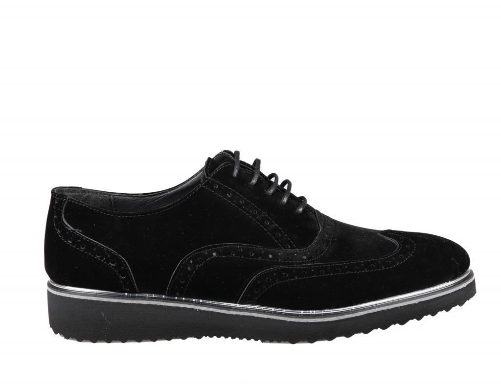 Tamboga 610 Siyah Suet Erkek Kundura