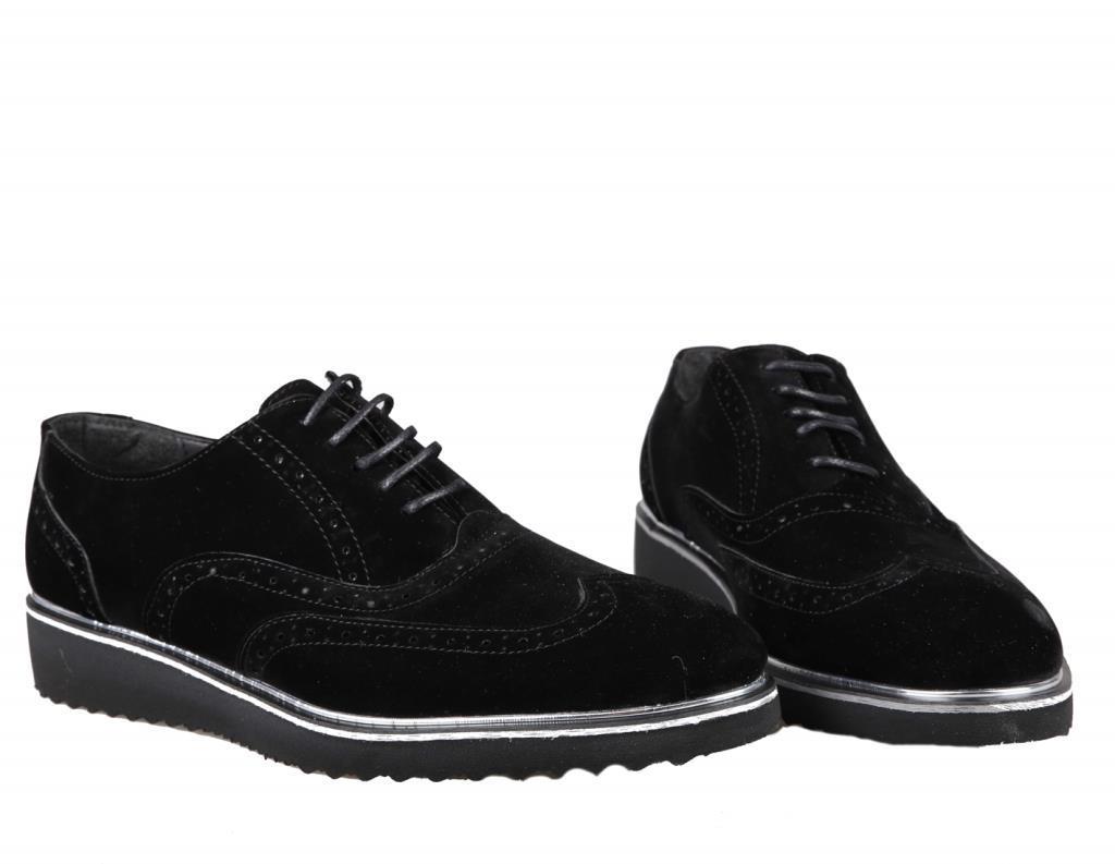 Tamboga 610 Siyah Suet Erkek Kundura