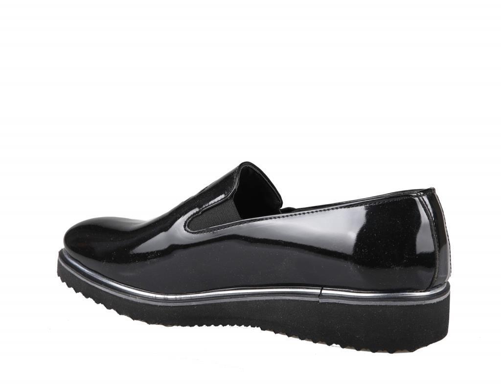 Tamboga 617 Siyah Rugan Erkek Kundura