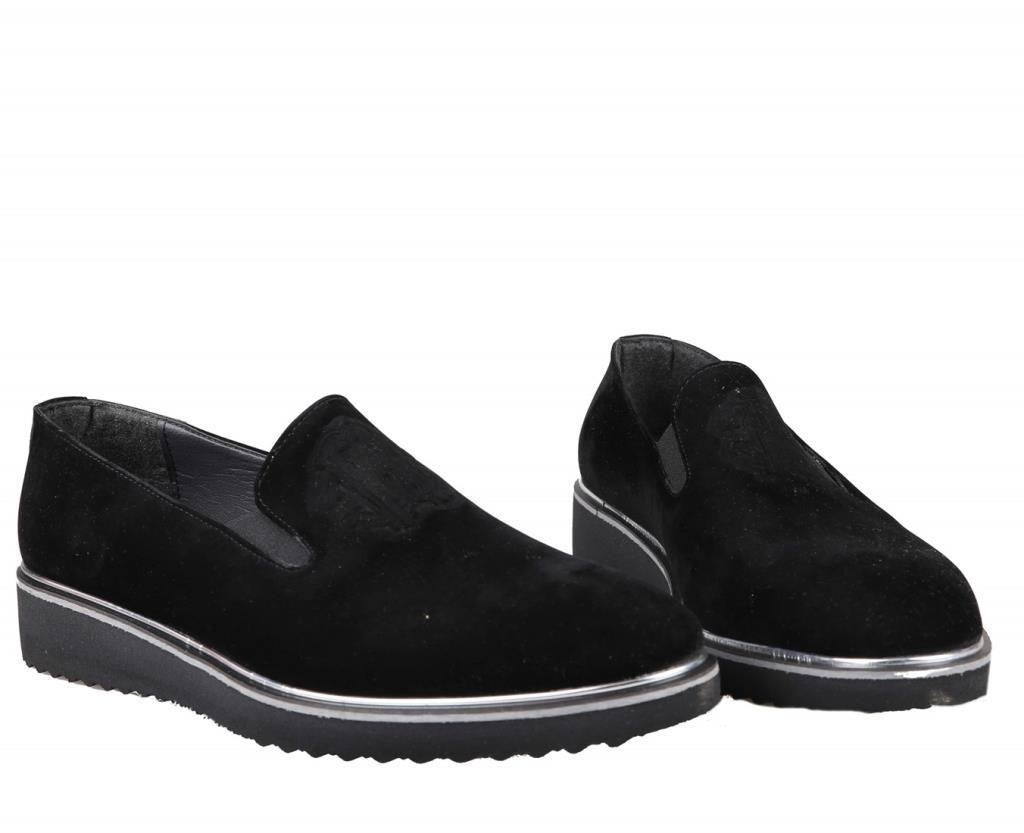 Tamboga 617 Siyah Suet Erkek Kundura