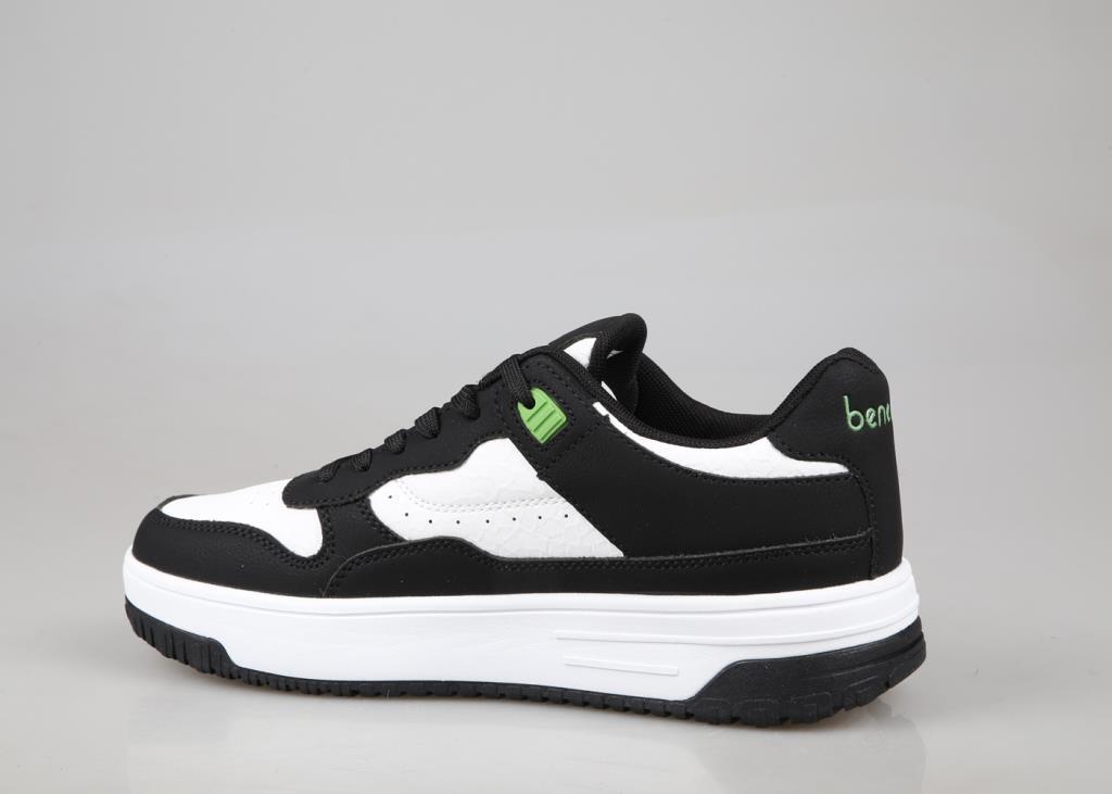 United Colors Of Benetton BNl-11509 Beyaz-Siyah Unisex Sneakers