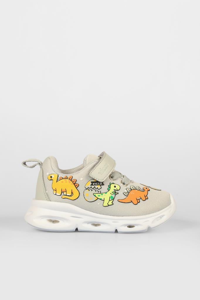 Vicco Dino Gri Çocuk Sandalet