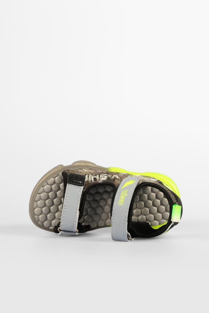 Vicco Felipe Gri Çocuk Sandalet