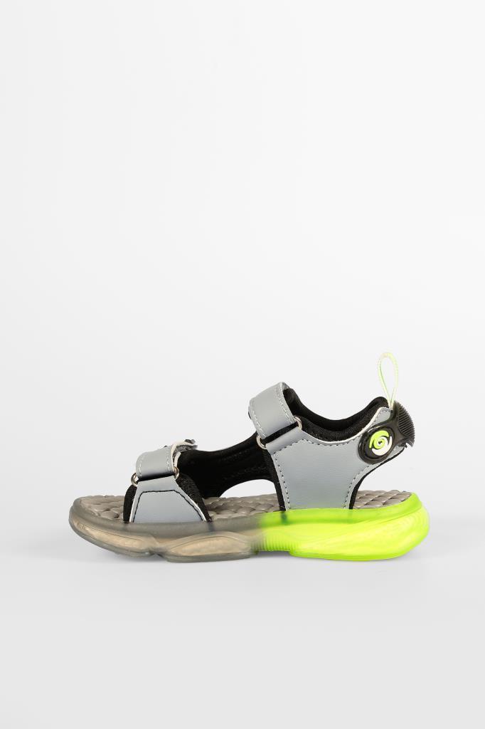 Vicco Felipe Gri Çocuk Sandalet