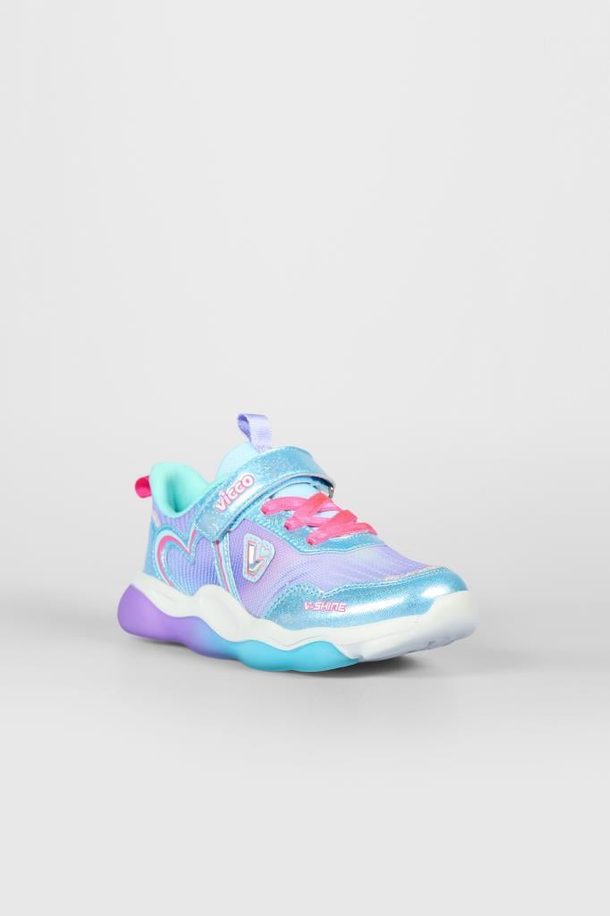 Vicco Heart Mavi Çocuk Sneakers