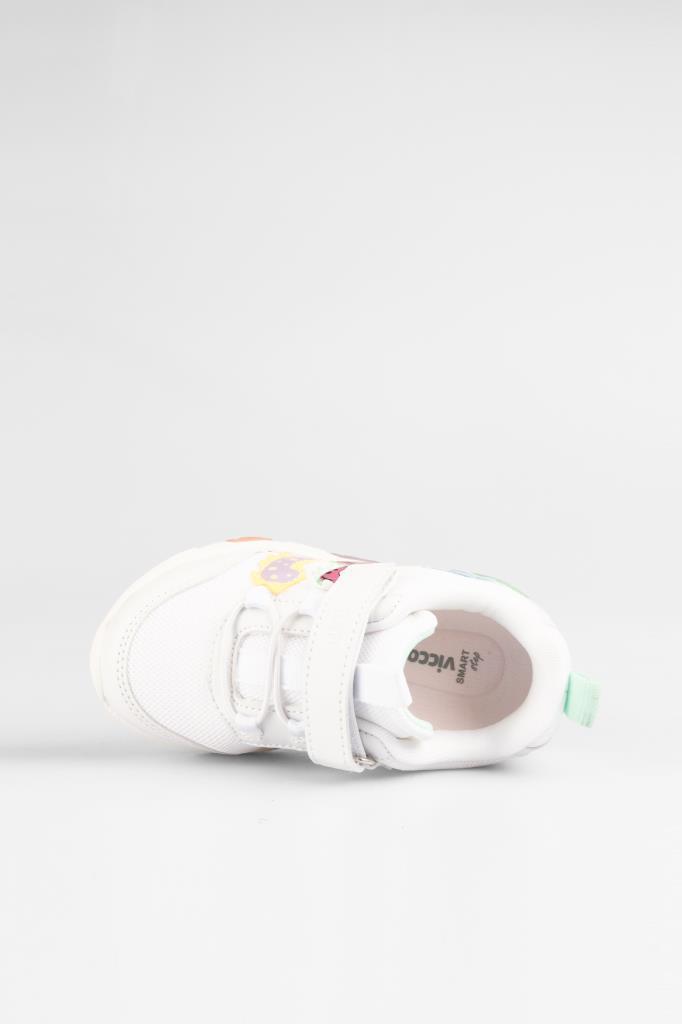 Vicco Number Beyaz Yeşil Çocuk Sneakers