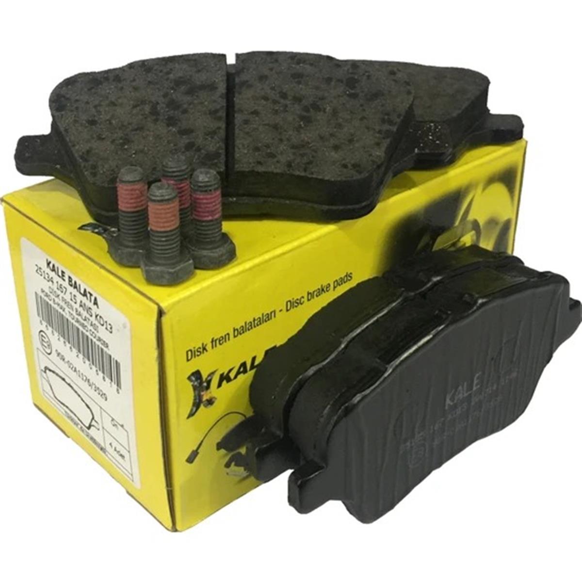 COURİER ÖN FREN BALATASI AY11 2K021 CA KALE 25134 167 15AY11 2K021 CA