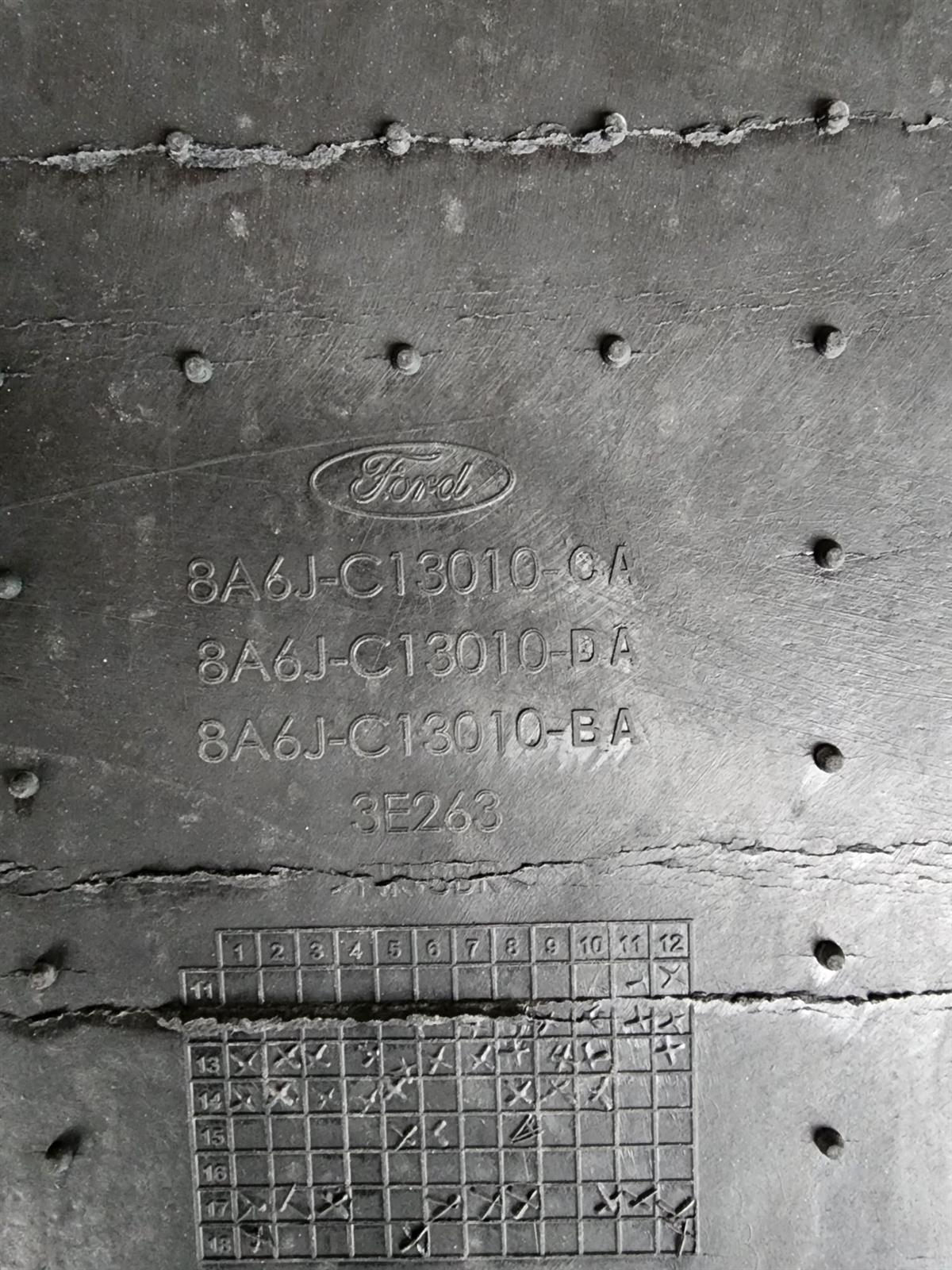 FİESTA PASPAS KAUÇUK 8A6J C13010 AA8A6J C13010 AA