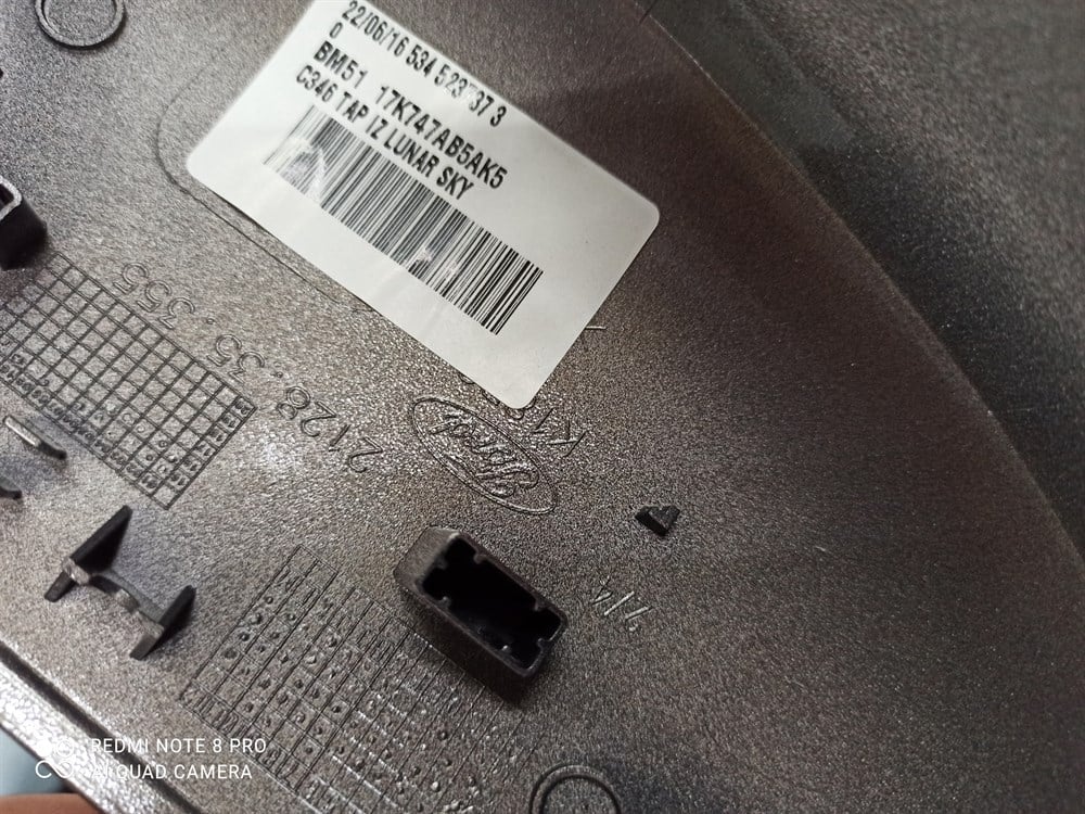 FOCUS 3 AYNA KAPAĞI SOL FIRTINA GRİ