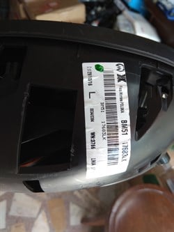 FOCUS 3 DİKİZ AYNASI SOL DIŞ KATLANIR TİP (2011-2017)