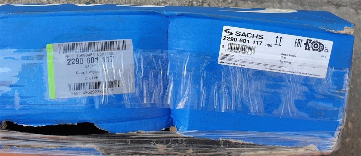 FOCUS FİESTA VOLANTLI DEBRİYAJ SETİ SACHS 2290 601 117FM51 7C625 AA