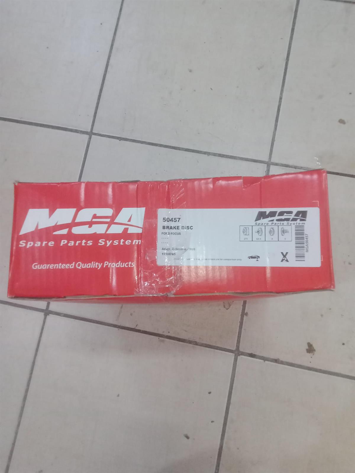 FOCUS FREN DİSKİ ARKA MGA 50457BV61 2A315