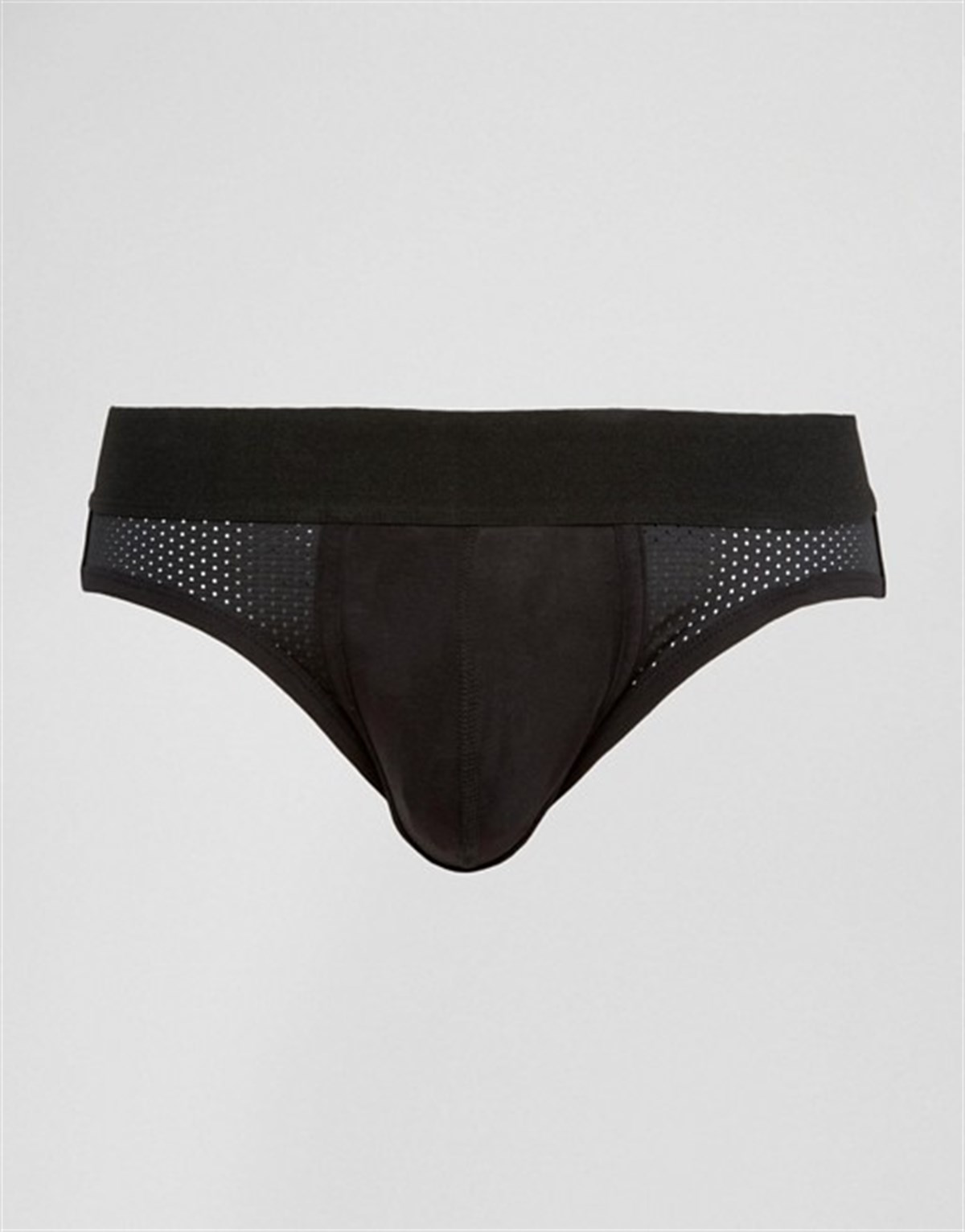 Asos Design Arkası Açık JockStrap İç Çamasırı Siyah-File Panel