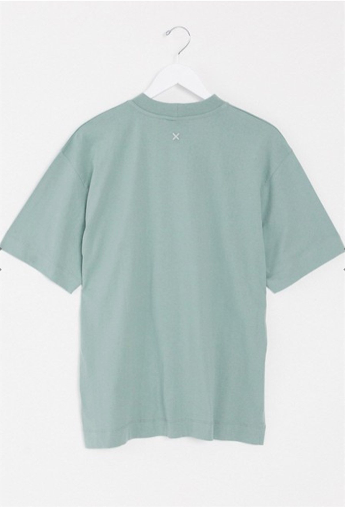 Asos Unisex Oversize Basic Tshirt Mint Yeşili