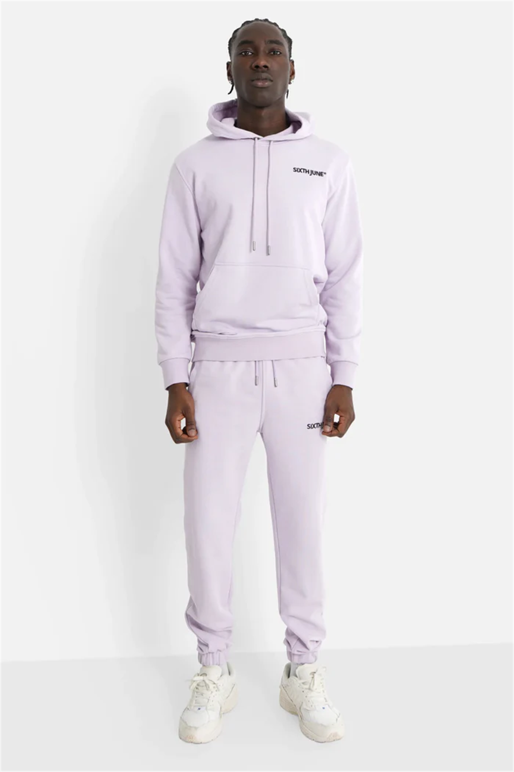 Baisc Eşofmanaltı Jogger   Takım-Lila
