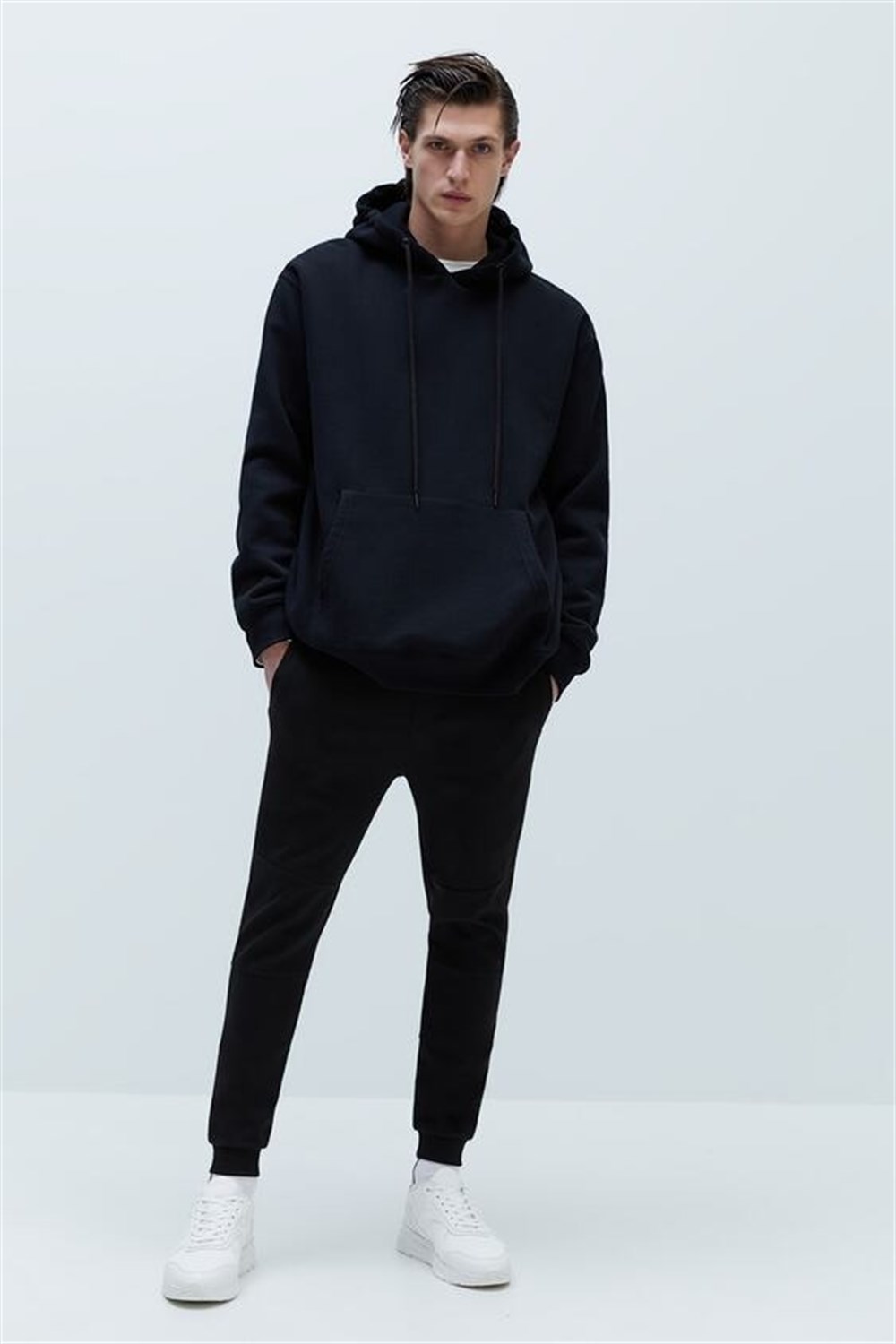 Basic  Jogger Pantolon-Siyah