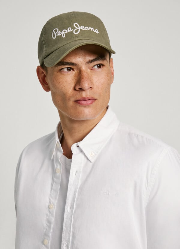 Basic likralı Gömlek-Beyaz