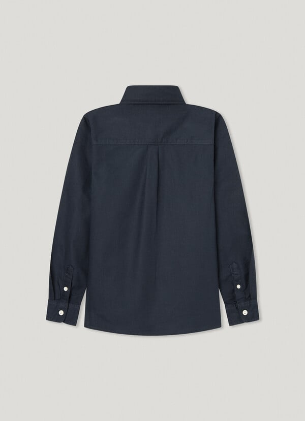 Basic Logolu GÖmlek-Lacivert