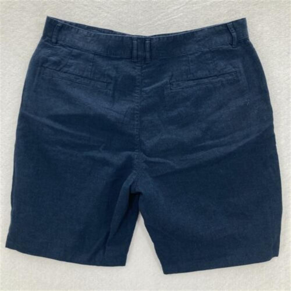 Basic Soft Kumaş İpli Şort-Lacivert