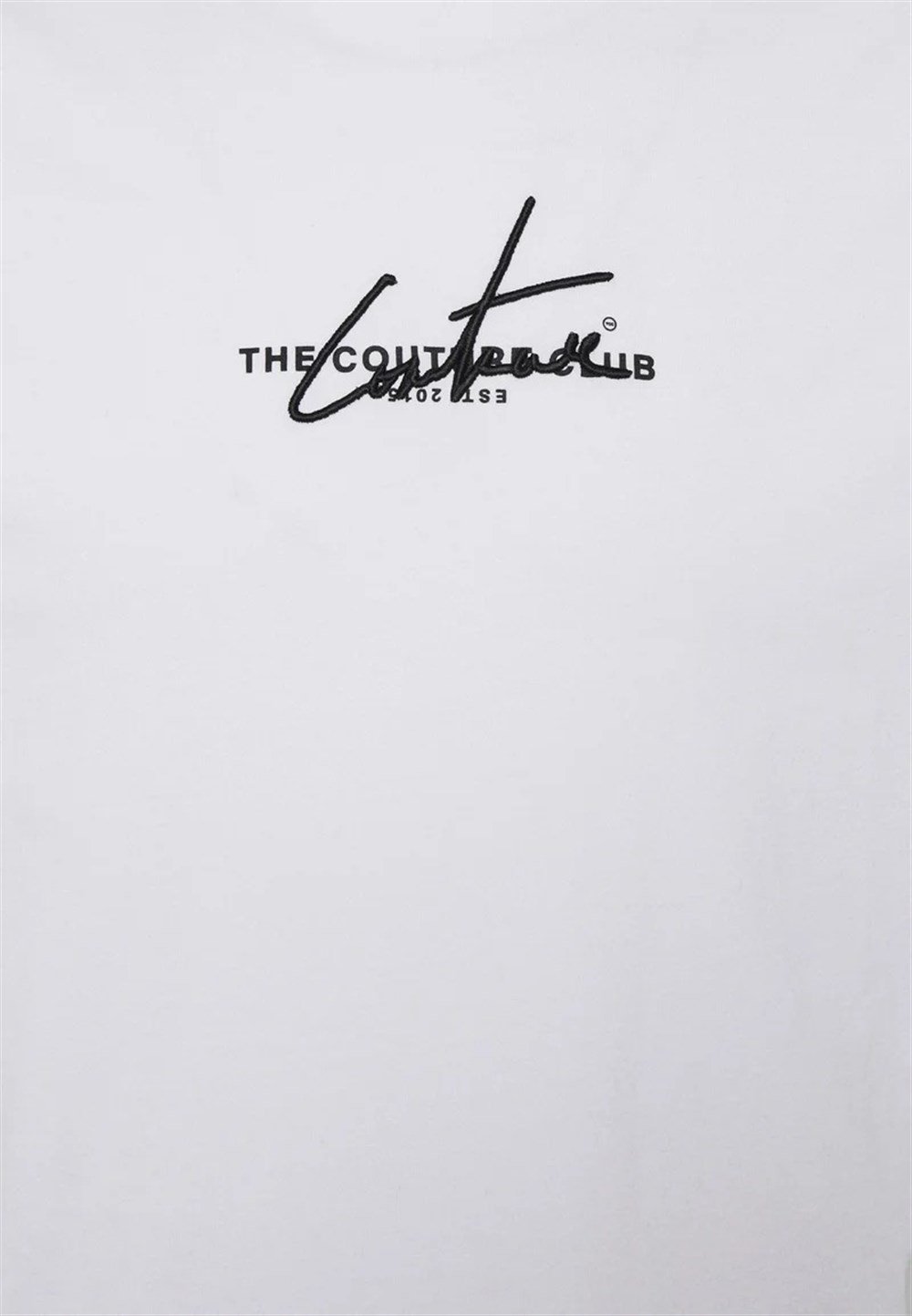 Biyesi Yazılı Logolu  T shirt Beyaz