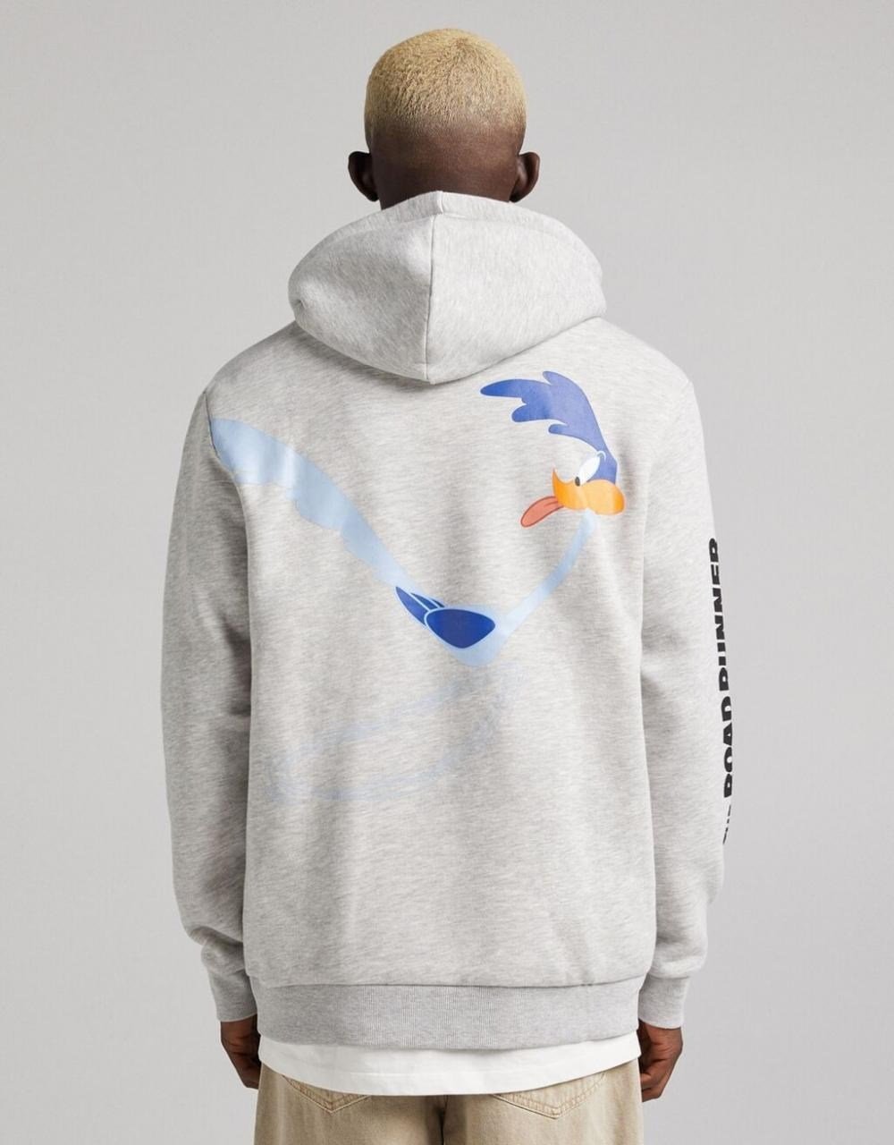 BRSK Road Runner Kapişonlu  Sweat-Gri