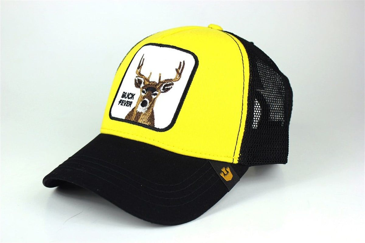Buck Fever Şapka Sarı-Siyah