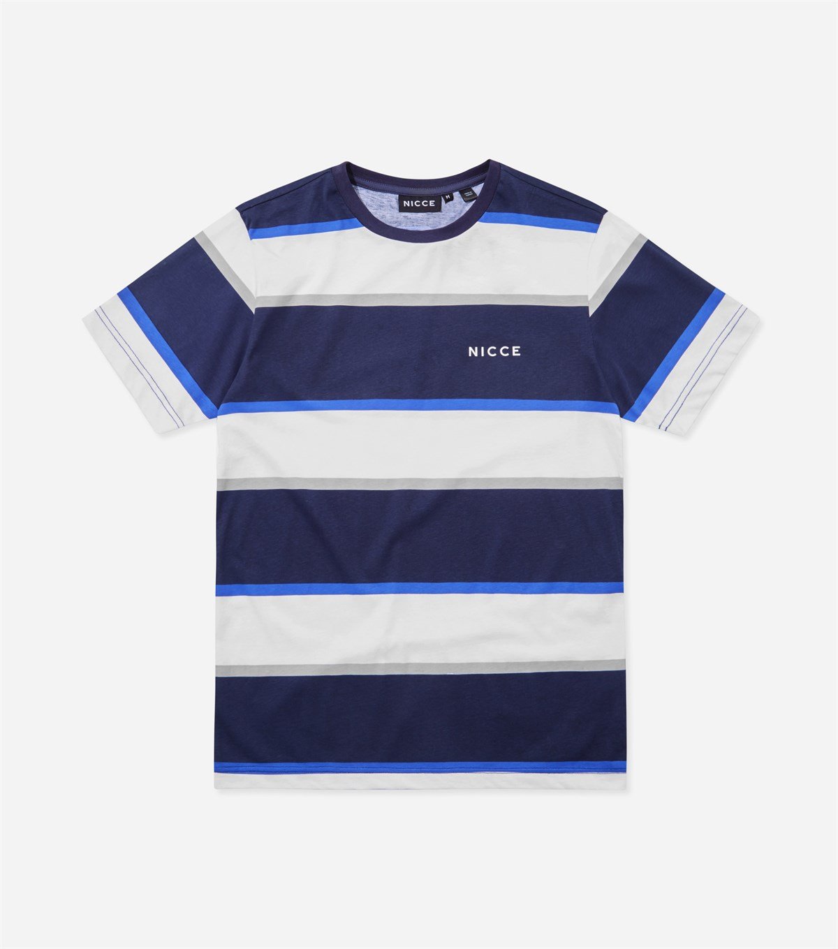 Colum T Shirt Lacivert-Beyaz