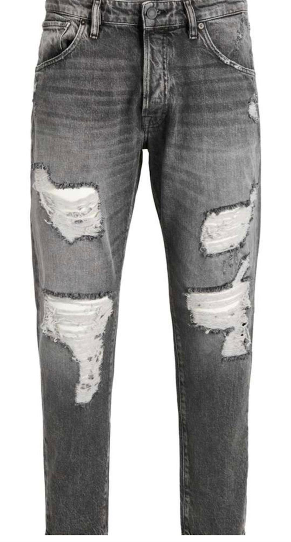 Cropped Farnk Comfort Loose Jean-Antrasit